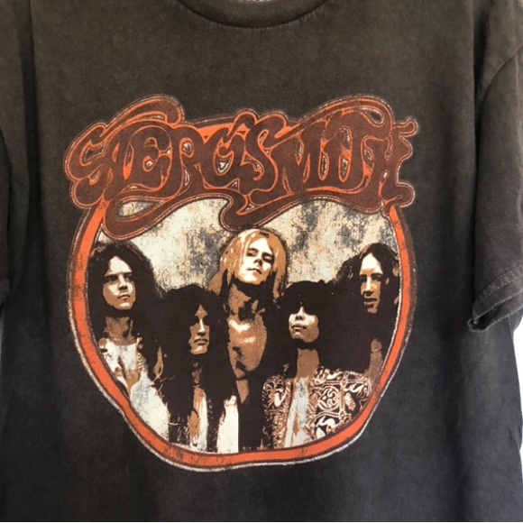 Aerosmith Get Your Wings Tour T Shirt - Picture 3 of 3